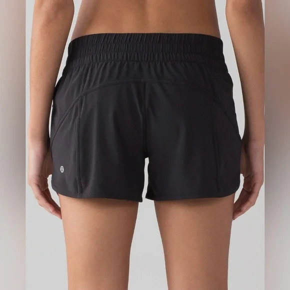 LululemonTracker Short V 4” Black - Picture 5 of 7